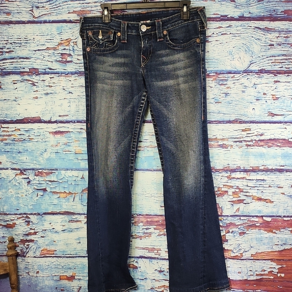 True Religion Indigo Boot Cut Jeans